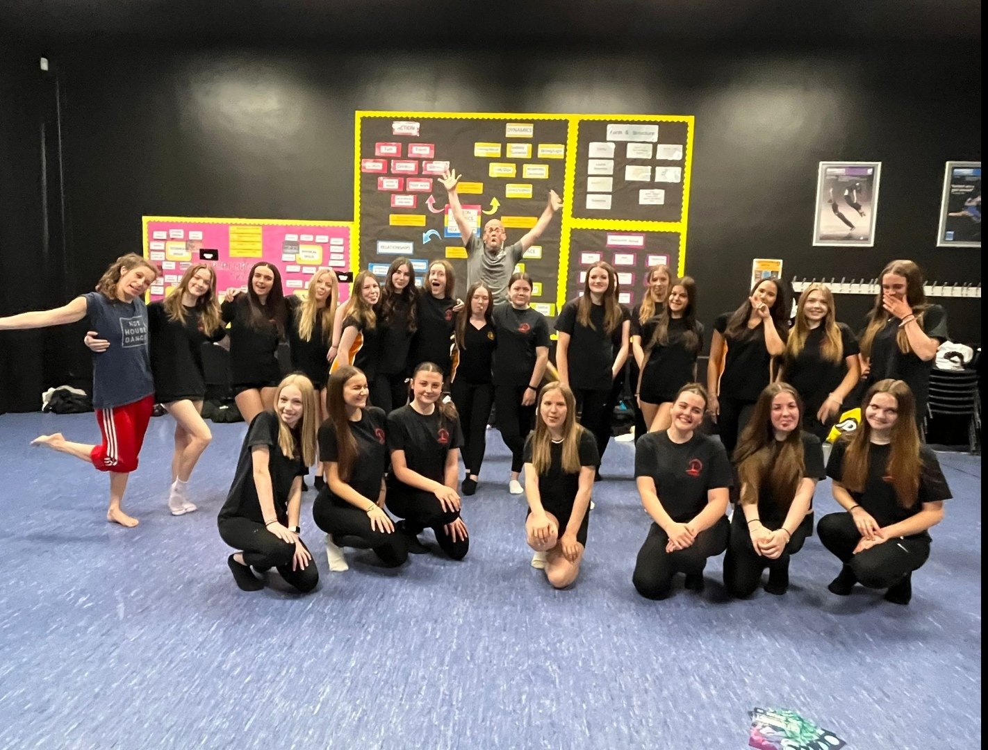 GCSE Dance Workshop, Group Photograph